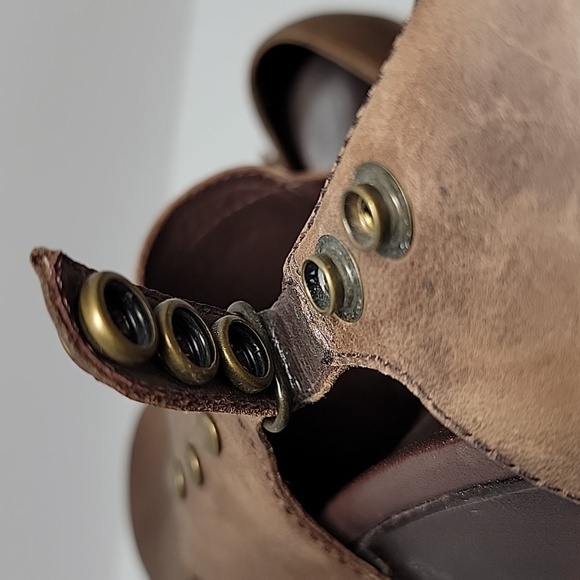 Dansko Ryder Mules Clogs Sz 39 US 8.5 9 Brown Leather Block Heel Studded Comfort - Picture 11 of 16